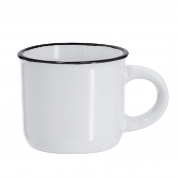 Taza espresso sublimación cerámica formato italiano 85 ml