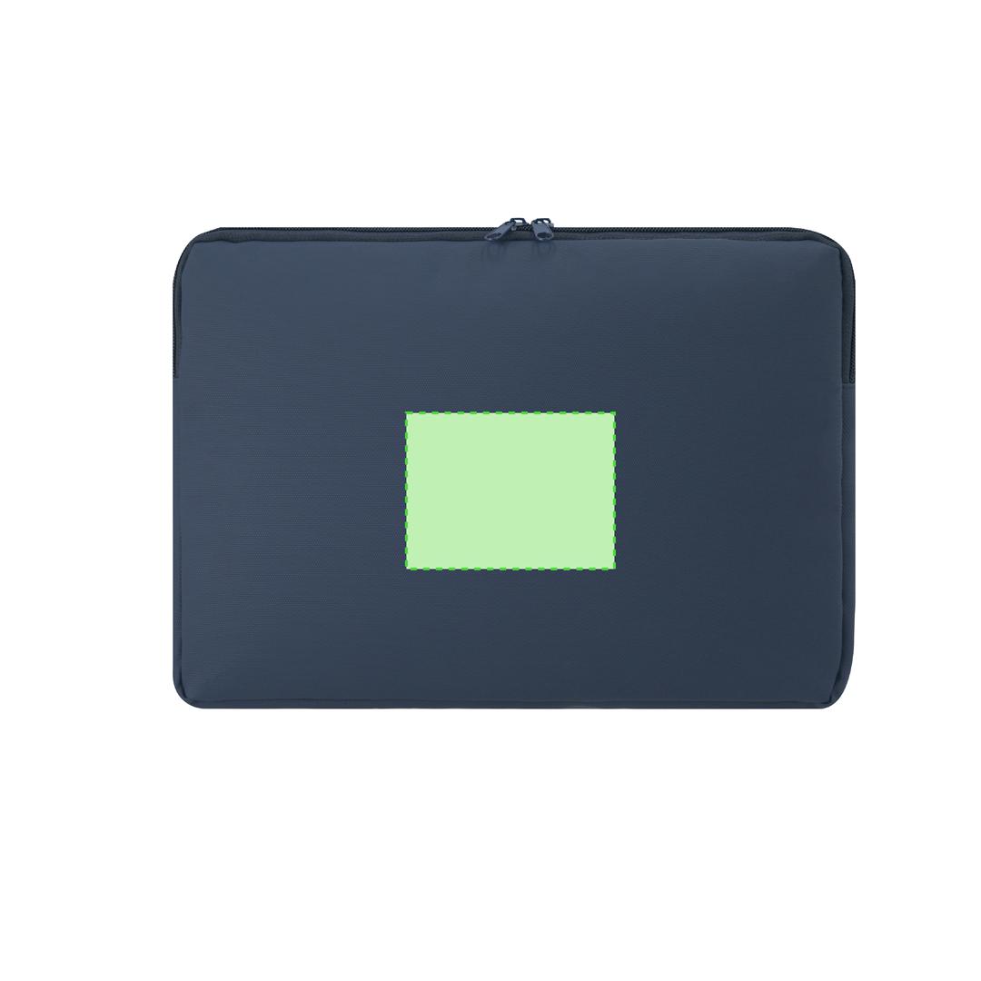 Funda acolchada para portátil de polipiel PU con acabado premium