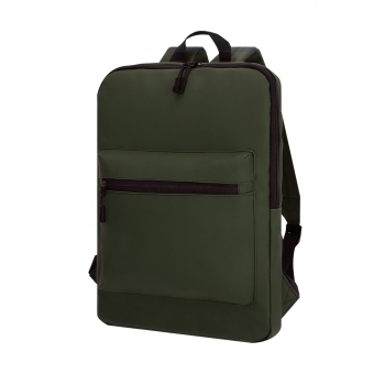 Mochila de polipiel PU con compartimento acolchado para portátil