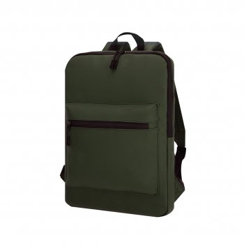 Mochila de polipiel PU con compartimento acolchado para portátil