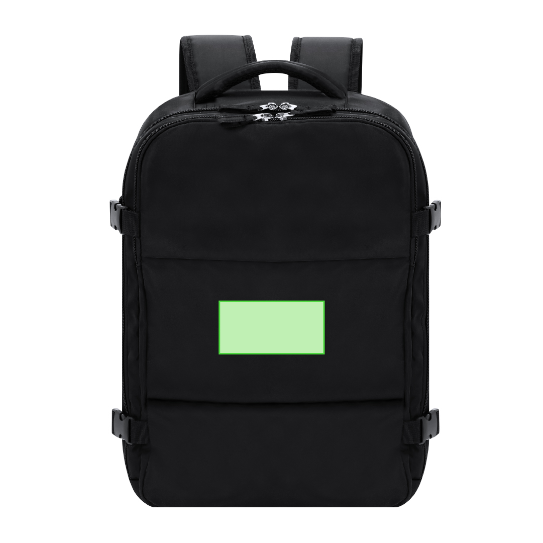 Mochila al vacío de nylon extensible con bomba 35W, 3 compartimentos y hebillas laterales