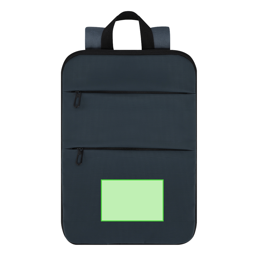 Mochila extensible de PU y poliéster 600D con portátil 15