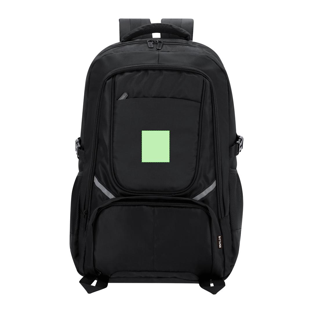 Mochila de nylon reciclado 420D con portátil 15