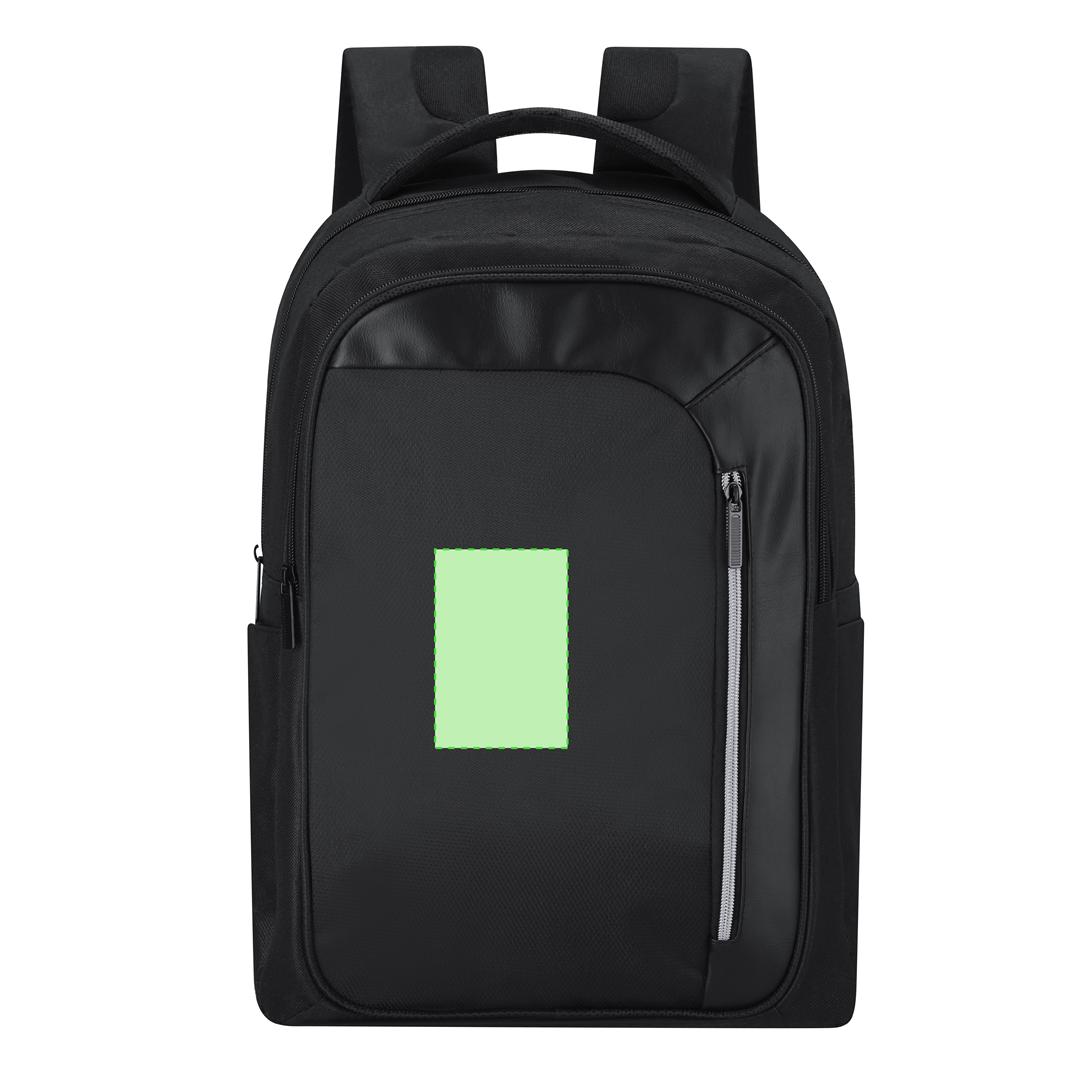 Mochila de poliéster 600D/PU con protección RFID, portátil 15