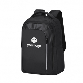 Mochila de poliéster 600D/PU con protección RFID, portátil 15