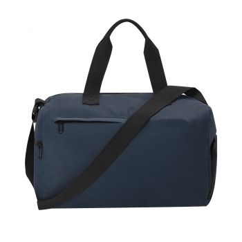 Bolso de PU con compartimento portazapatos, cremallera impermeable y bolsillos laterales pequeños