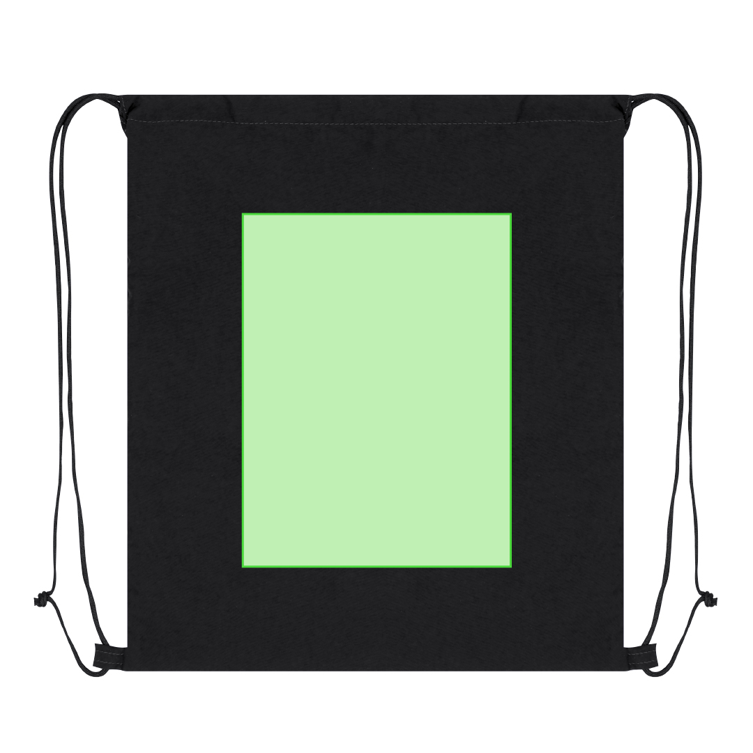 Mochila de cuerdas de soft nylon 135 g/m² ultraligera con cuerdas autocierre