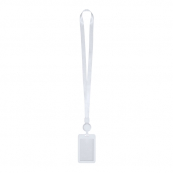 Identificador lanyard extensible con portatarjetas ABS desmontable y cuerda extensible