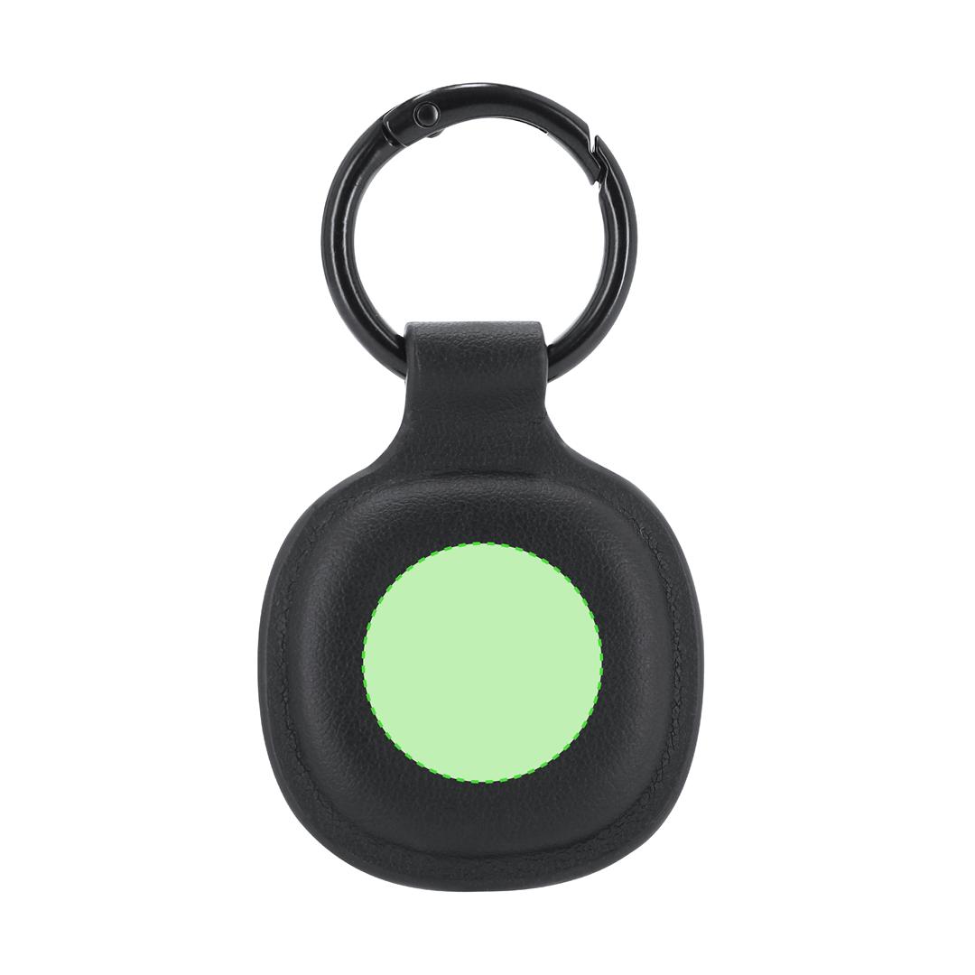 Localizador inteligente de PU con diseño elegante, localizador dual Apple Find My y Android Find Hub