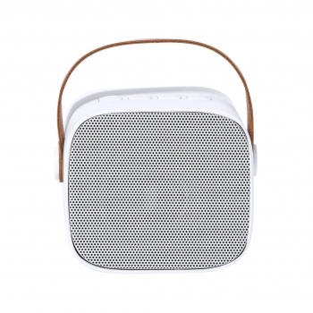 Altavoz estéreo Bluetooth 5.3 de 5W en ABS reciclado RABS con batería 1200 mAh y USB-C