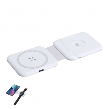 Cargador inalámbrico 15W con set de cables incluido