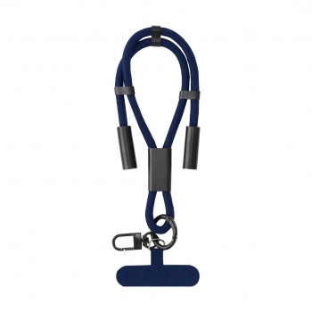 Cable soporte ajustable de RPET con PD 60W y transferencia de datos