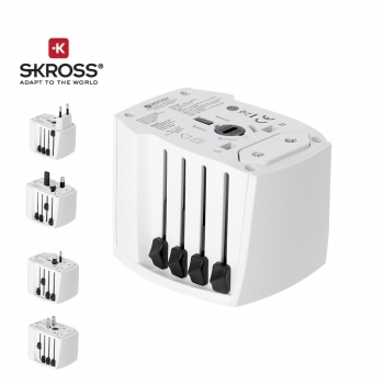 Adaptador de viaje universal para USA, Europa, Asia, Reino Unido y Australia