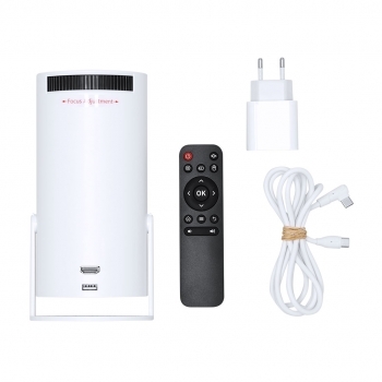 Proyector portátil Full HD 1080P con WiFi, Bluetooth y altavoces 3W