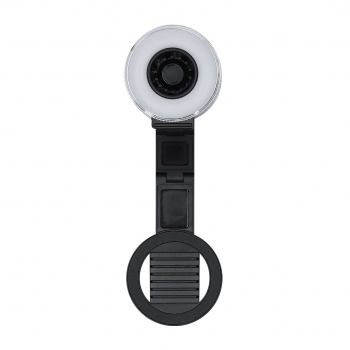 Anillo de luz LED magnético con mini ventilador integrado