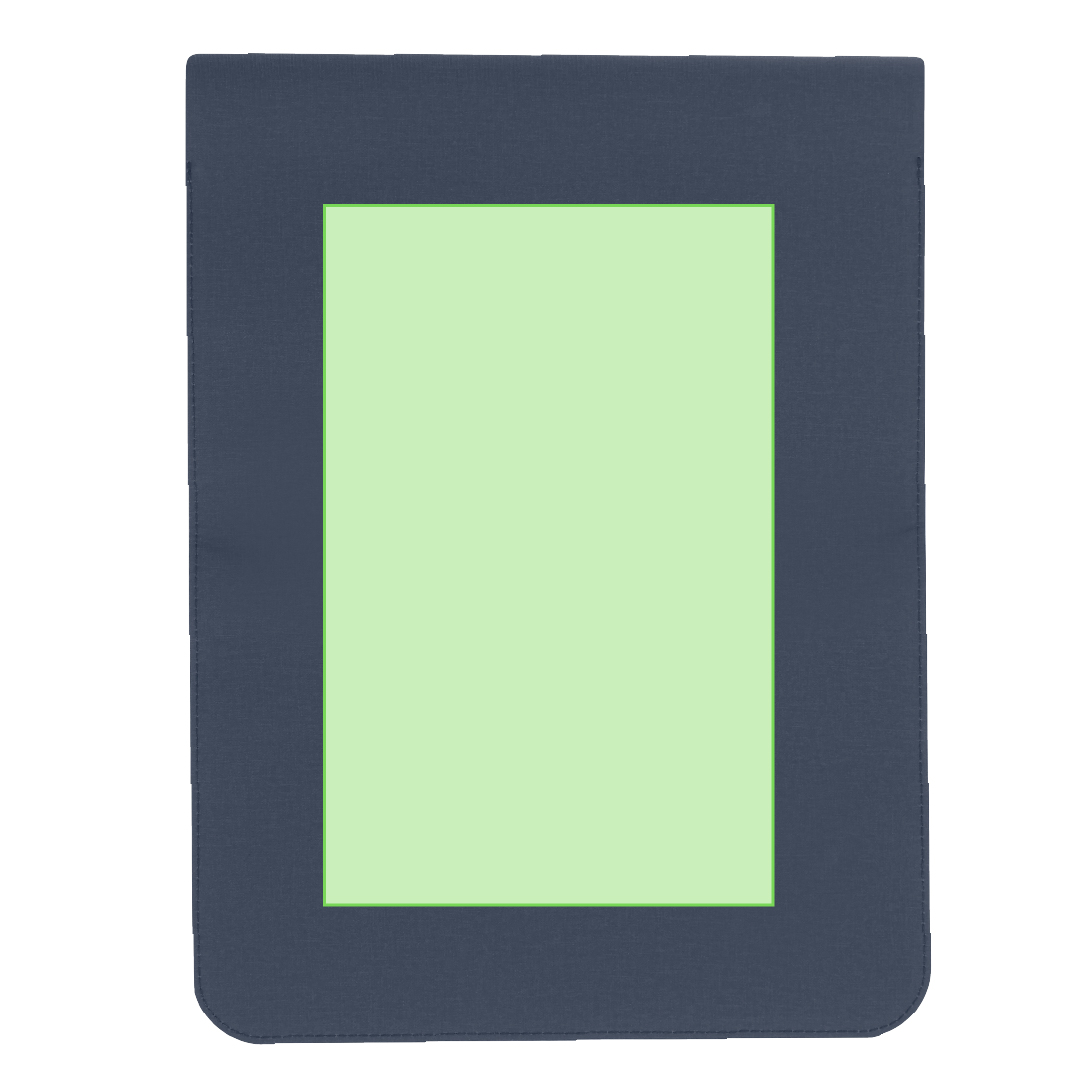 Funda multifunción de PU reciclado con cargador inalámbrico de 15W integrado