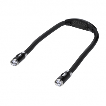 Lámpara LED de escritorio con 4 focos y cuello flexible
