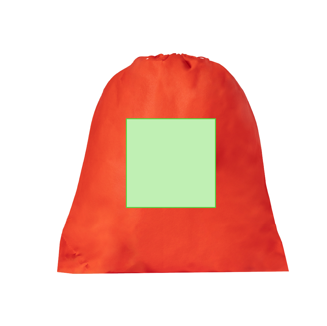 Mochila de cuerdas de non-woven con esquinas reforzadas, argollas metálicas y gama de colores originales