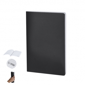 Bloc de notas de papel de piedra flexible con 64 hojas impermeables