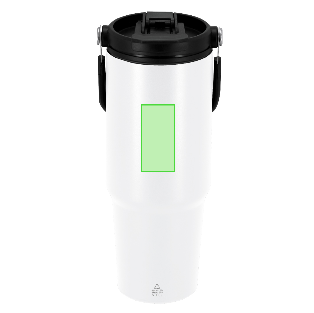 Vaso térmico gigante de acero inox reciclado 900 ml