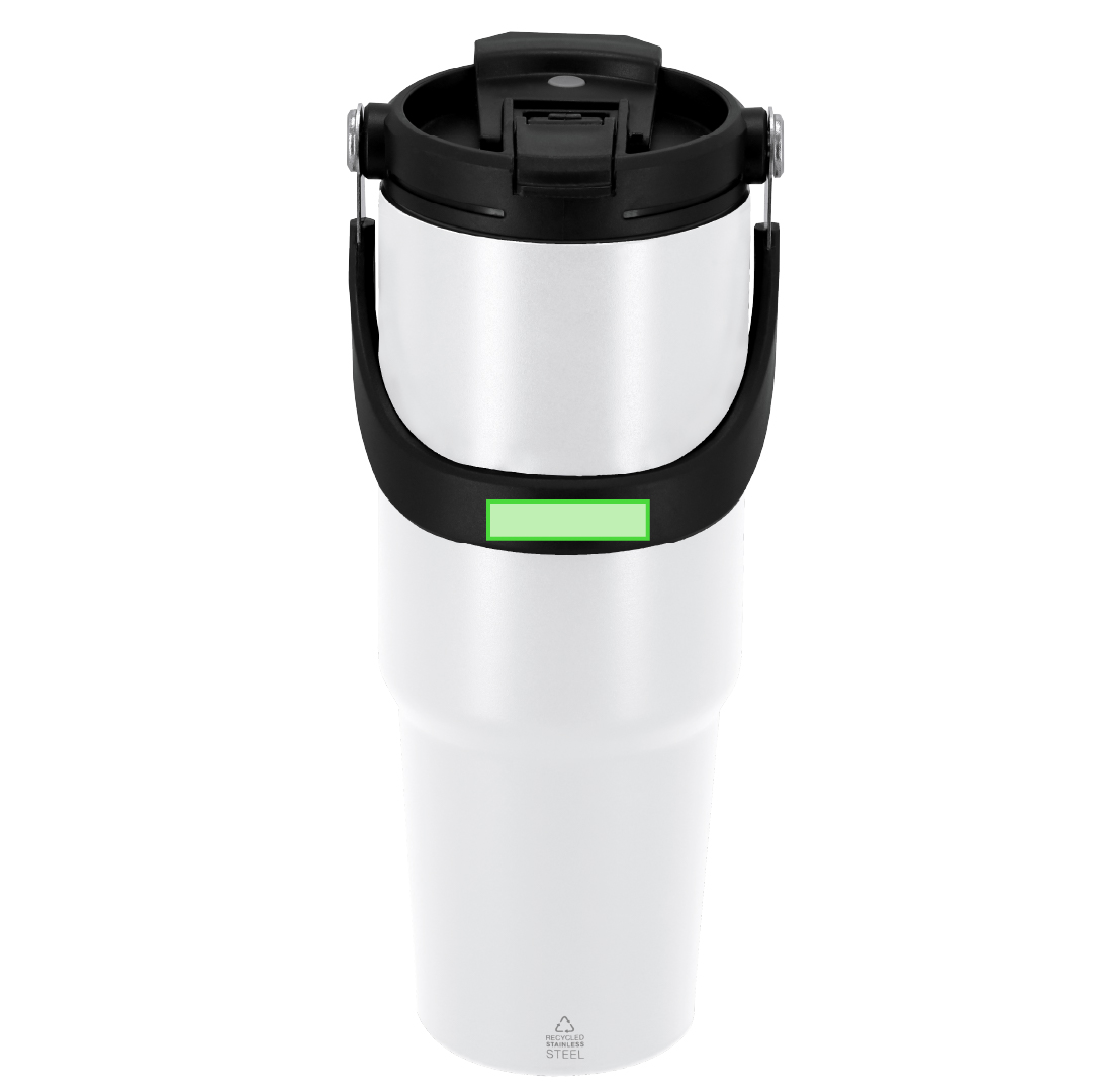 Vaso térmico gigante de acero inox reciclado 900 ml