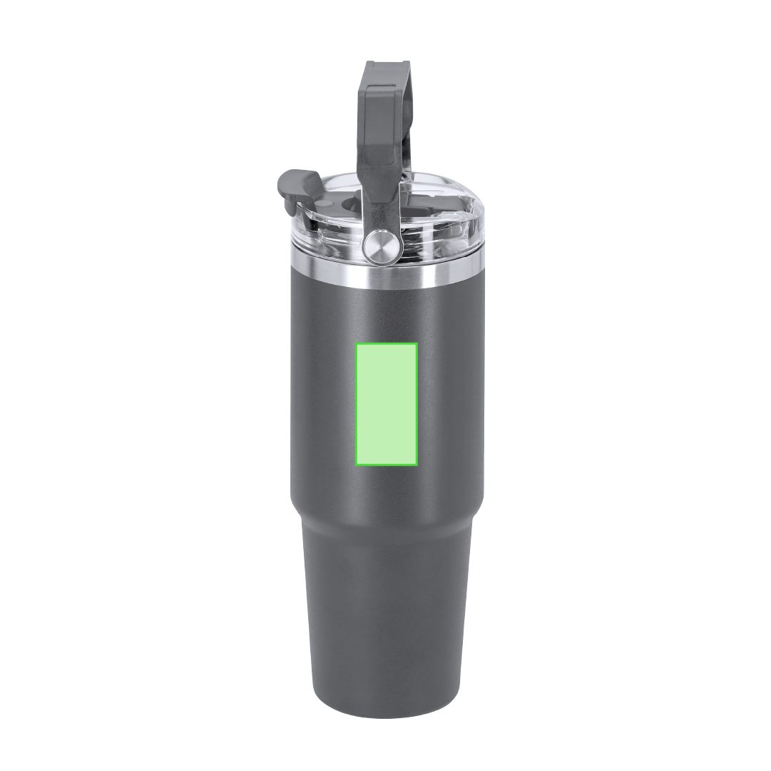 Vaso térmico premium de acero inox reciclado 900 ml