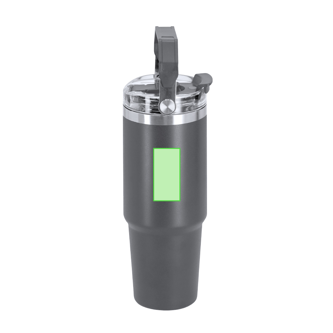 Vaso térmico premium de acero inox reciclado 900 ml