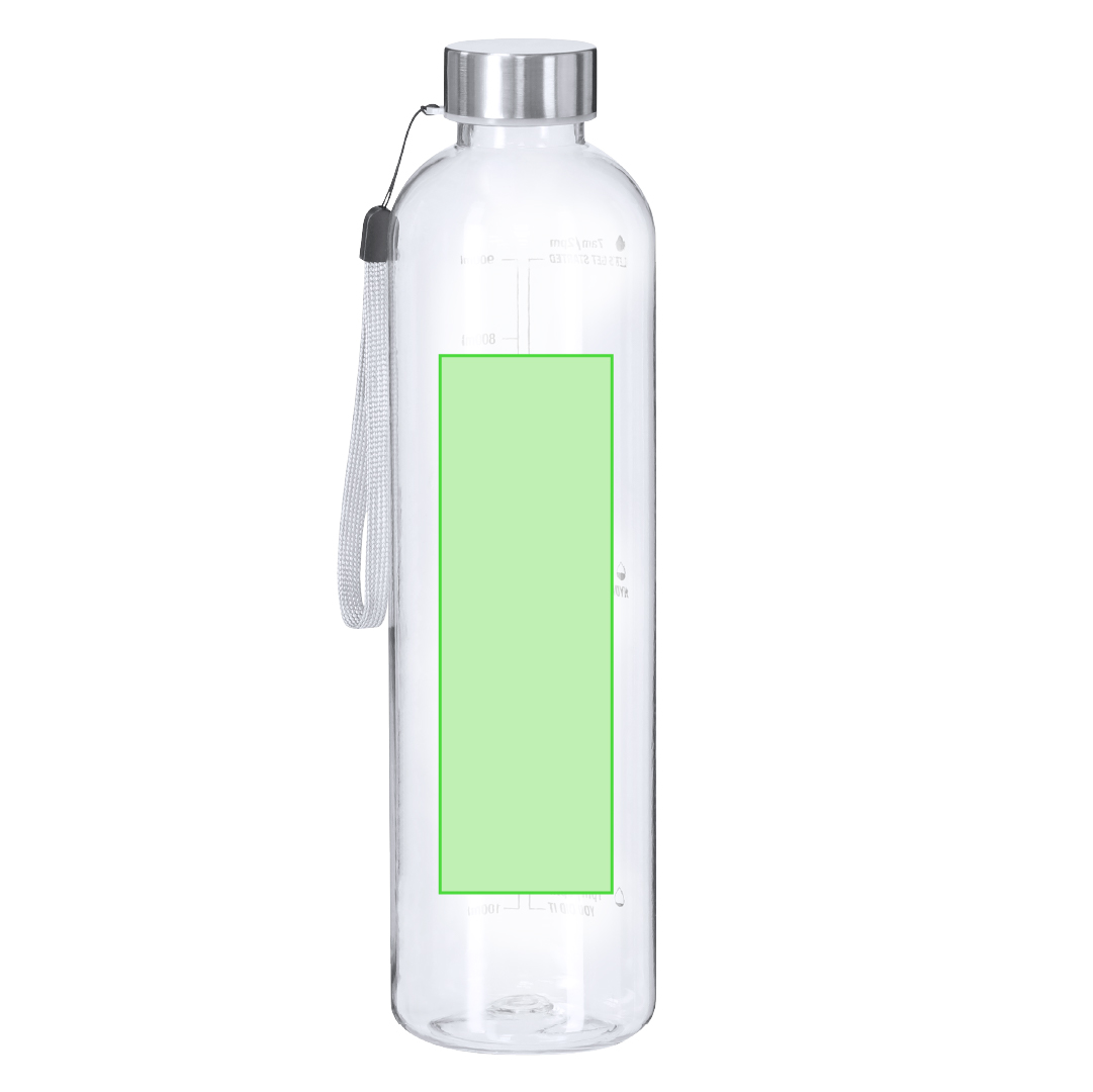 Bidón de alta capacidad RPET y acero inoxidable 1L