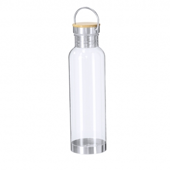 Bidón eco de RPET, acero y bambú 800 ml