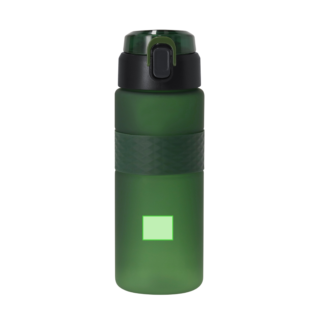 Bidón transparente deportivo de RPET 730 ml