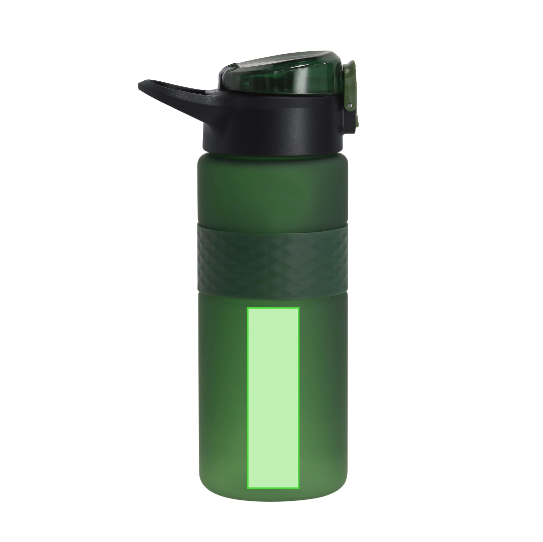 Bidón transparente deportivo de RPET 730 ml