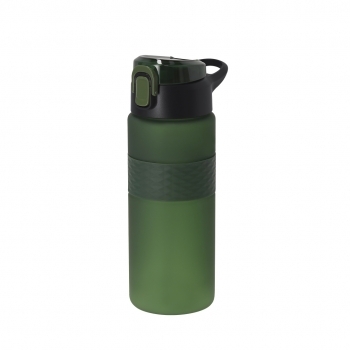 Bidón transparente deportivo de RPET 730 ml