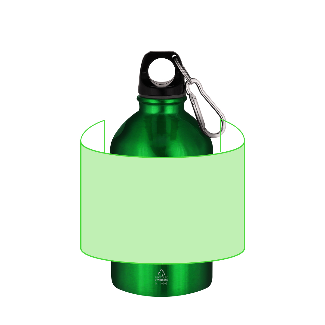 Botella compacta de acero inoxidable reciclado 500 ml