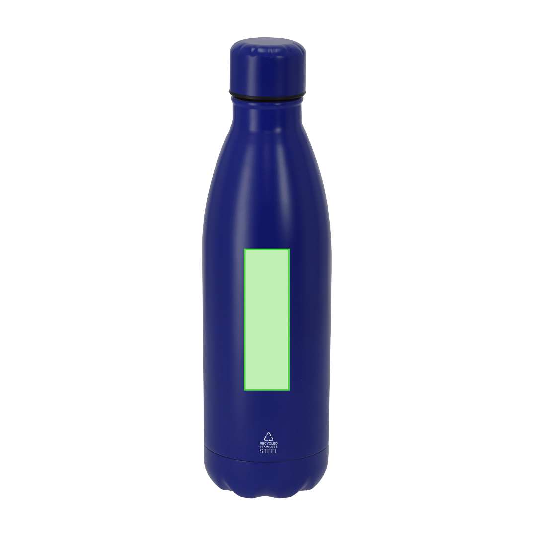 Bidón térmico corporativo de acero inoxidable reciclado 500 ml