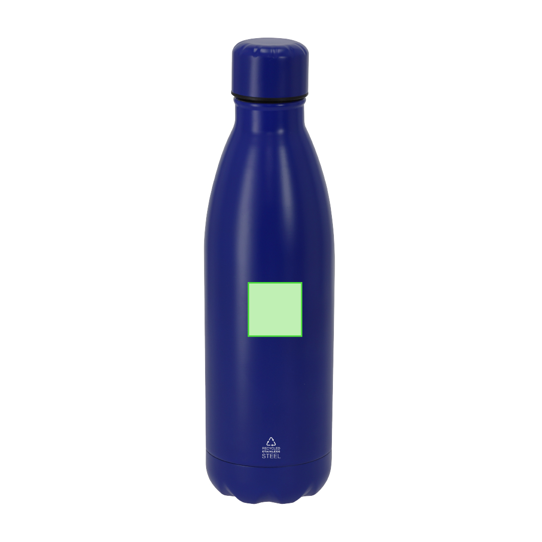 Bidón térmico corporativo de acero inoxidable reciclado 500 ml