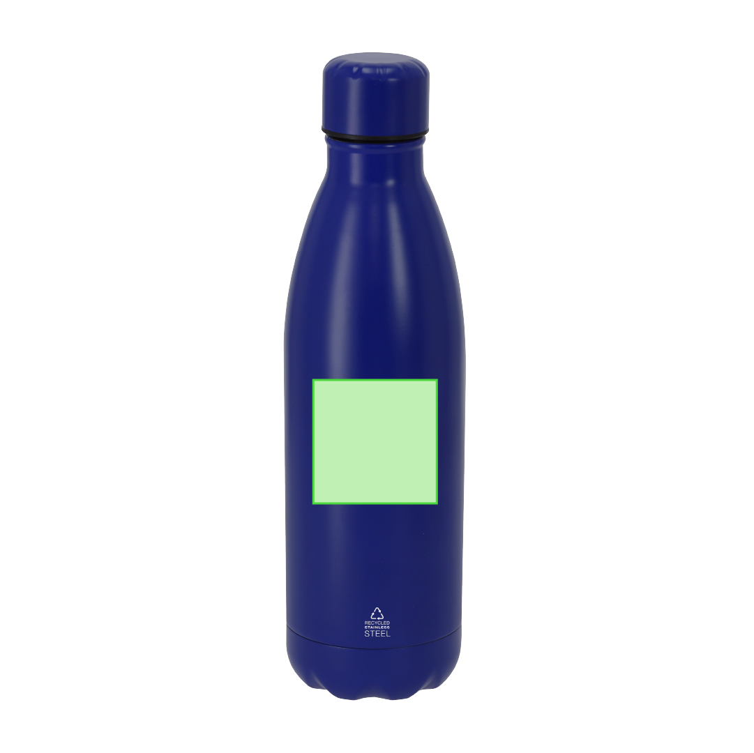 Bidón térmico corporativo de acero inoxidable reciclado 500 ml