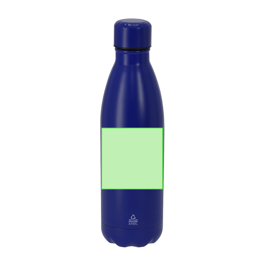 Bidón térmico corporativo de acero inoxidable reciclado 500 ml