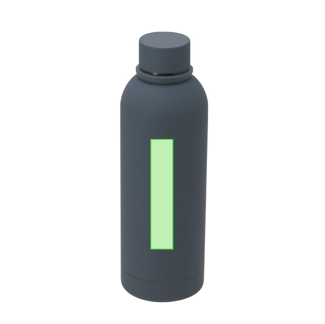 Bidón compacto acero inoxidable tacto caucho 750 ml