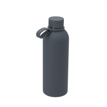 Bidón compacto acero inoxidable tacto caucho 750 ml