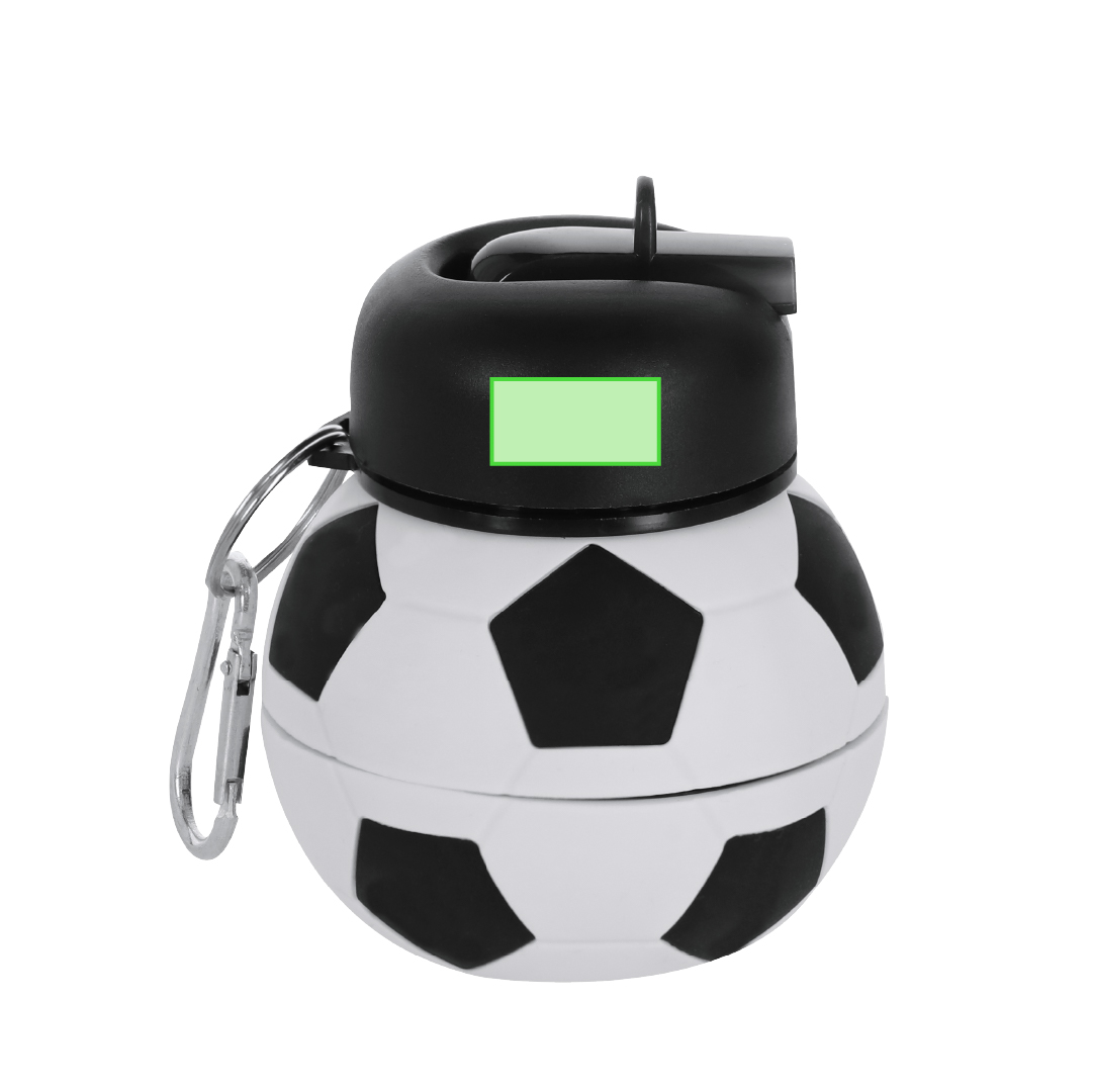 Bidón plegable de acordeón en silicona alimentaria 550 ml