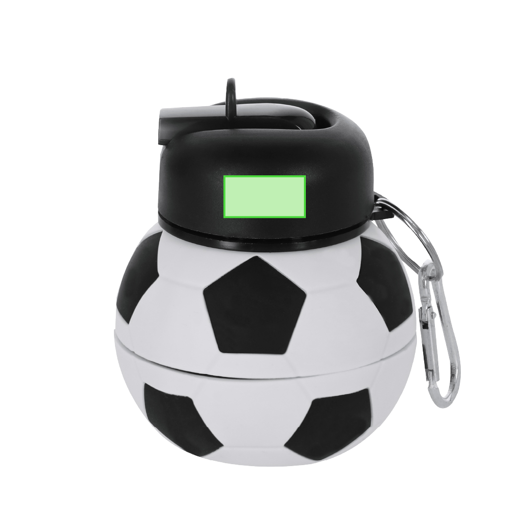 Bidón plegable de acordeón en silicona alimentaria 550 ml