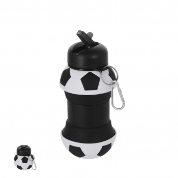 Bidón plegable de acordeón en silicona alimentaria 550 ml