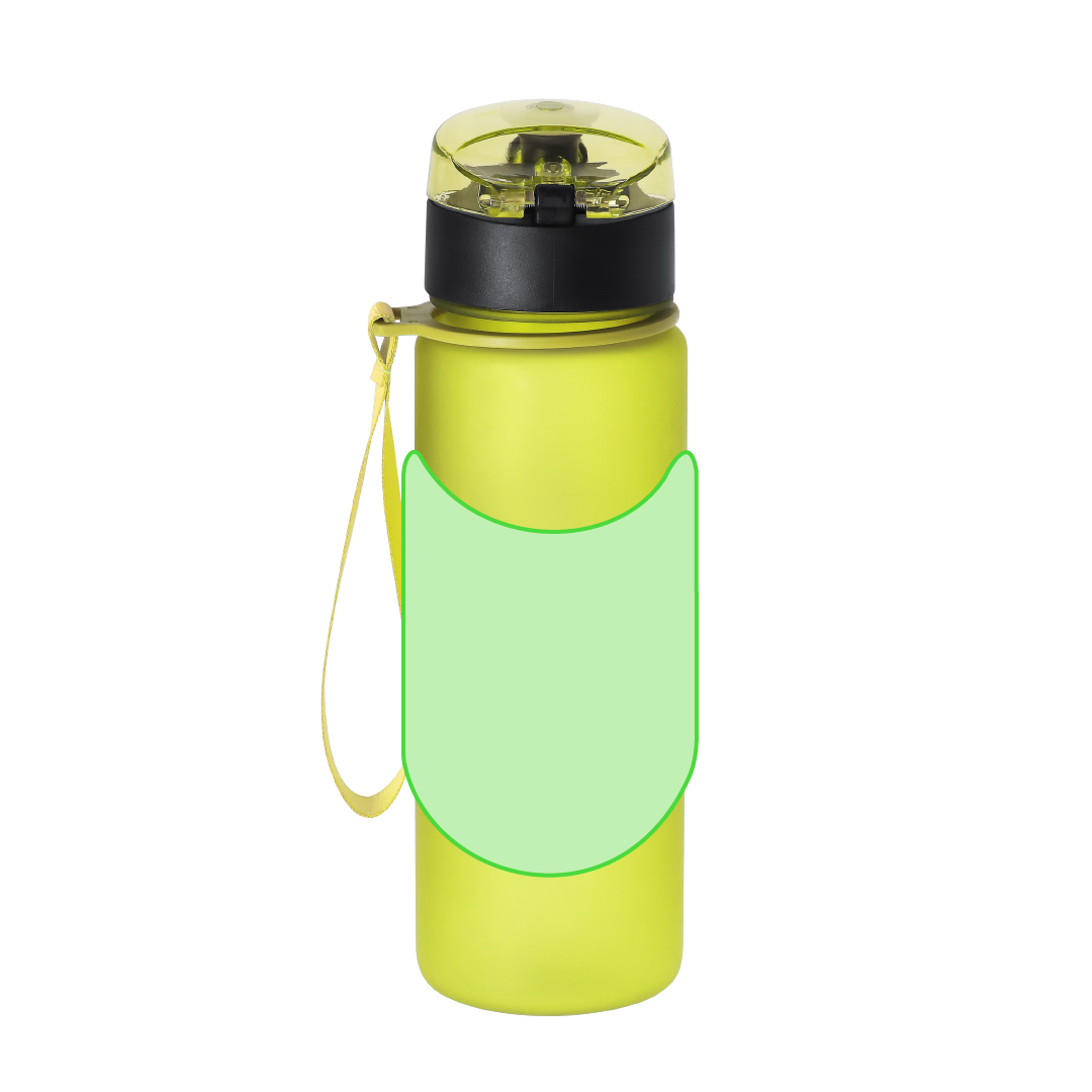 Bidón deportivo de Tritan con boquilla 500 ml