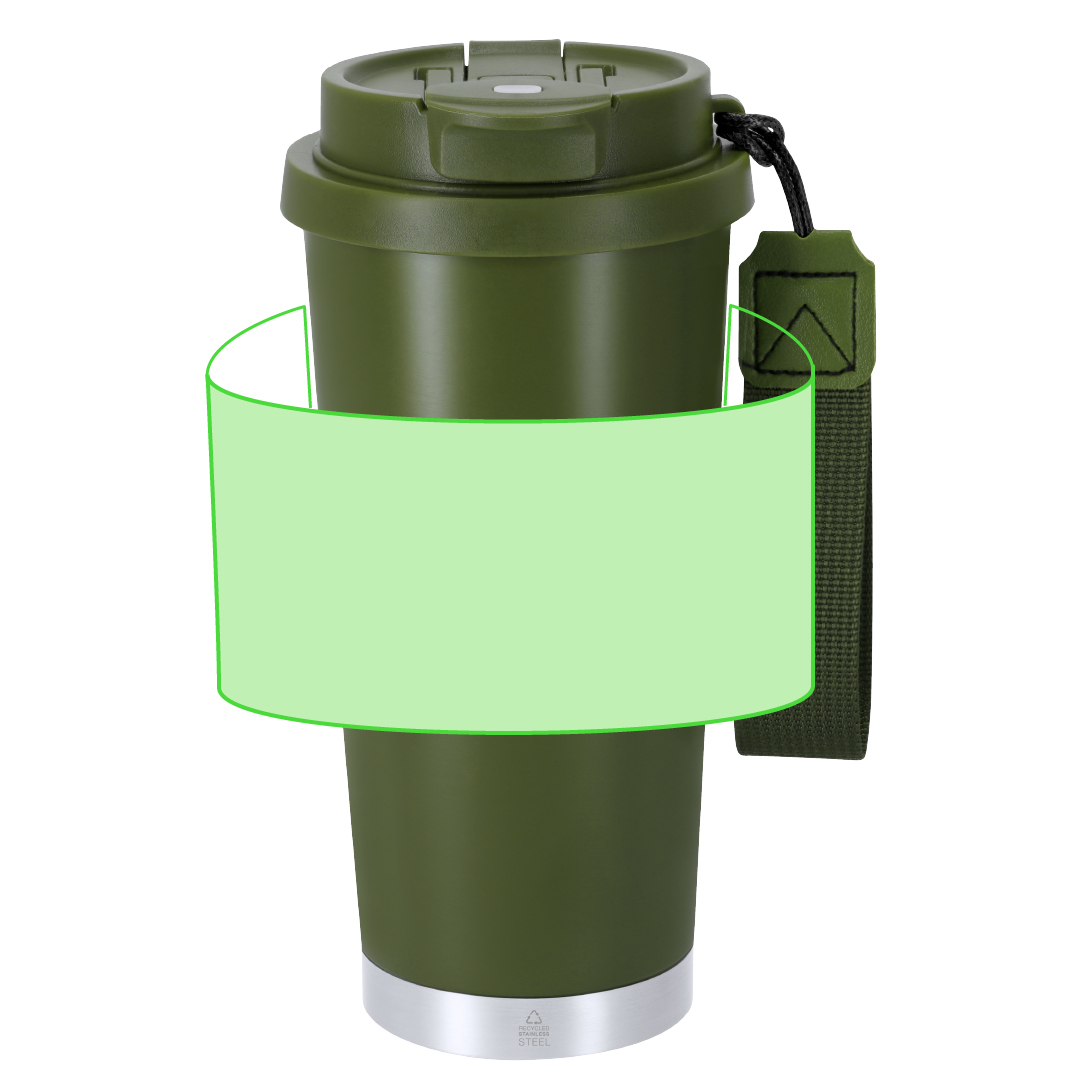 Jarra térmica familiar de acero inoxidable reciclado 1200 ml
