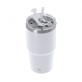 Taza térmica clásica de acero inoxidable reciclado 450 ml