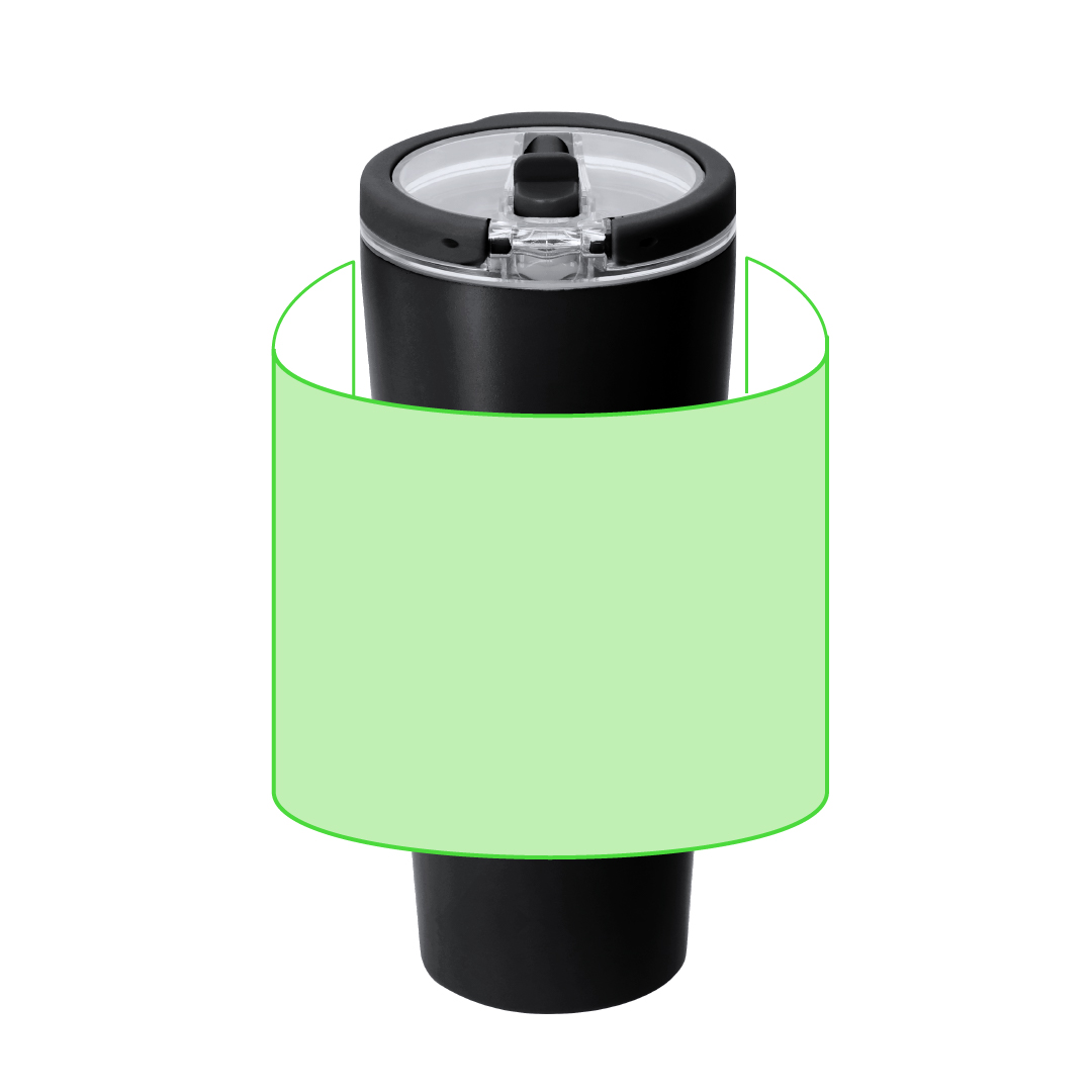 Taza térmica gigante de acero inoxidable reciclado 900 ml