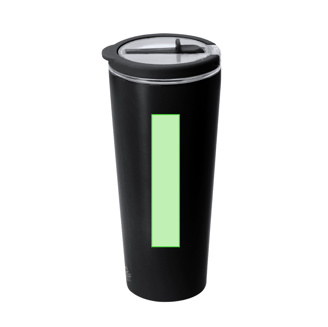 Taza térmica gigante de acero inoxidable reciclado 900 ml
