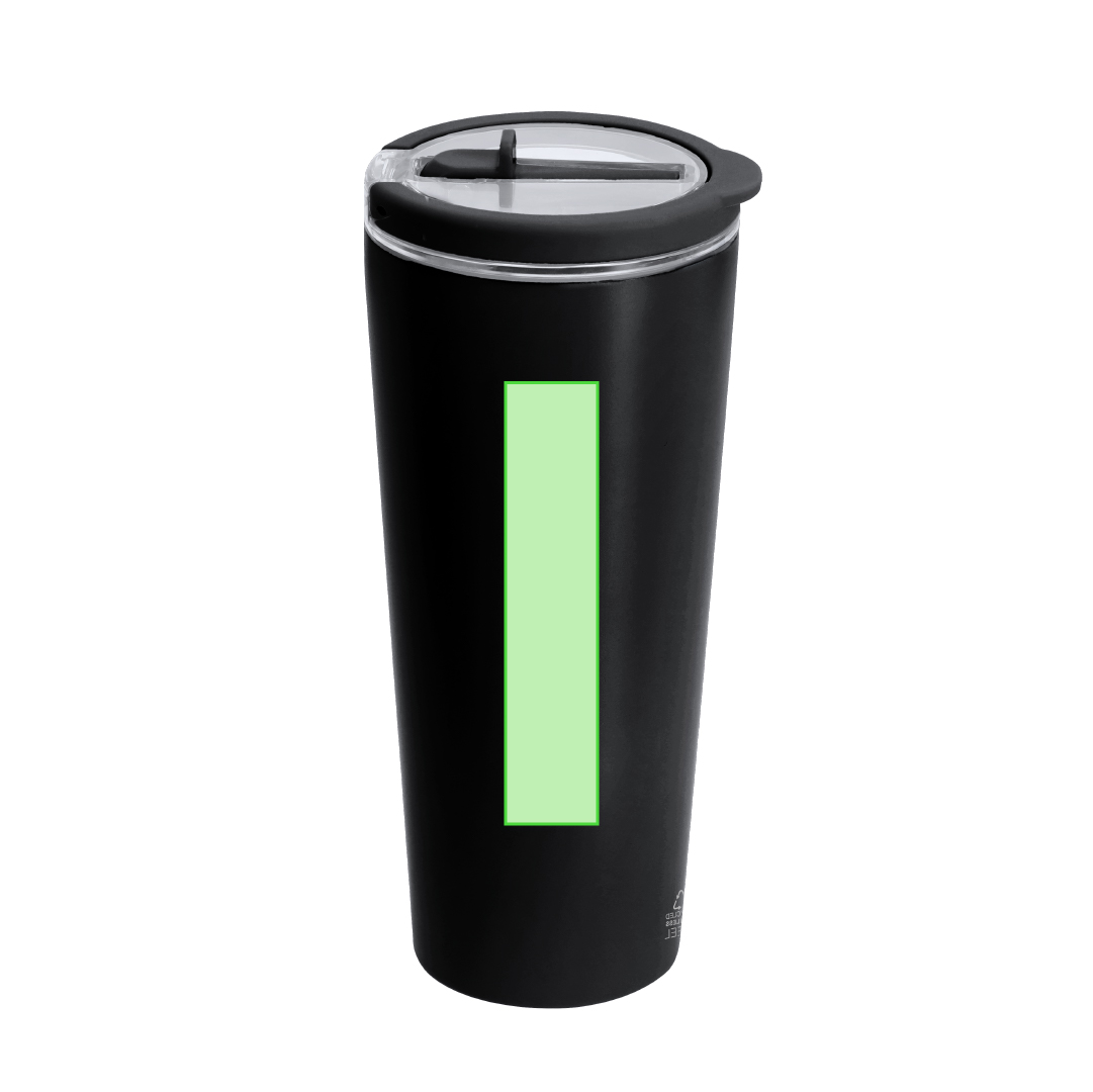 Taza térmica gigante de acero inoxidable reciclado 900 ml