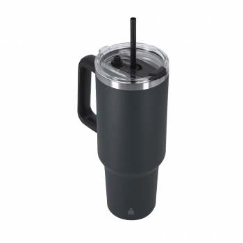 Taza térmica elegante de acero inoxidable reciclado 370 ml