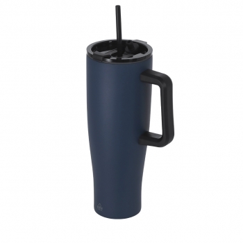 Taza térmica minimalista de acero inoxidable reciclado 350 ml